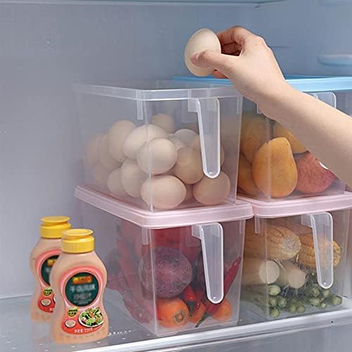 XIUXIU 5l kuhinjska prozirna kutija za čuvanje zrna pasulja sadrži zatvorene posude za čuvanje hrane za kućne organizatore kutije