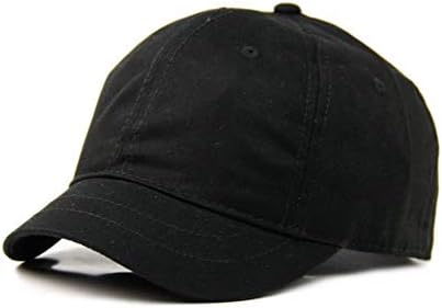 Luda košarica pamučna podesiva šešir za sunčanje bejzbol kapa crna