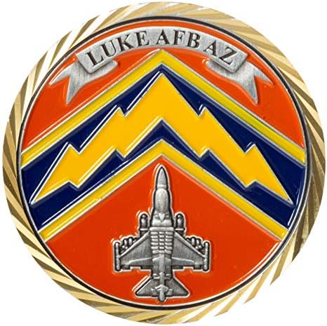 Sjedinjene Države Air Force USAF Luke Air Force Base AFB Glendale Arizona Challenge Coin