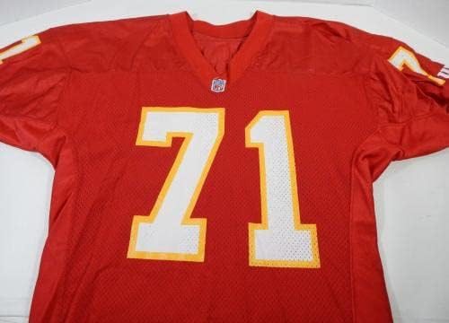 1992 Kansas Chiefs Tom Dohring 71 Igra izdana Crveni dres DP17339 - Neintred NFL igra rabljeni dresovi