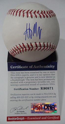 Alex Meyer blizanci potpisao Romlb Baseball Rookie grafikon PSA / DNK COA R90871 - AUTOGREMENA BASEBALLS