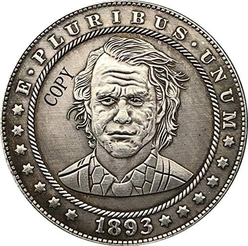 Challenge Coin Hobo Nickel 1893-sa USA Morgan Dollar Coin Tip 180 Copysovevenir Novelty Coin Coin Coin Coin Coin Coin Coin
