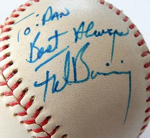 Fred Breinianiining & upisani bejzbol auto autogram - autogramirani bejzbol