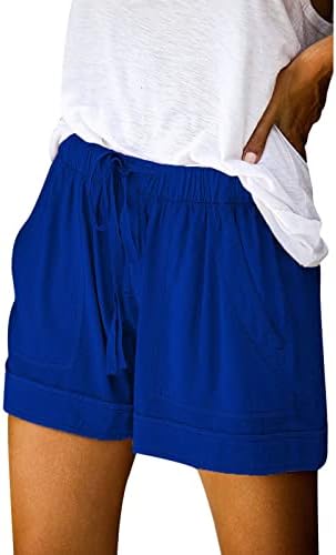 Ljetne kratke hlače za žene Casual High Struk Comfy Lounge Hotcks Trčanje atletske kratke hlače Holiday Loose Comfy Shorts