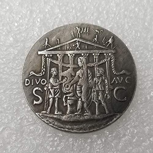 Zanati Roman Coin bakreni srebro za obavljanje starih suvenira sa kolikom 14Coin kolekcija kolekcija