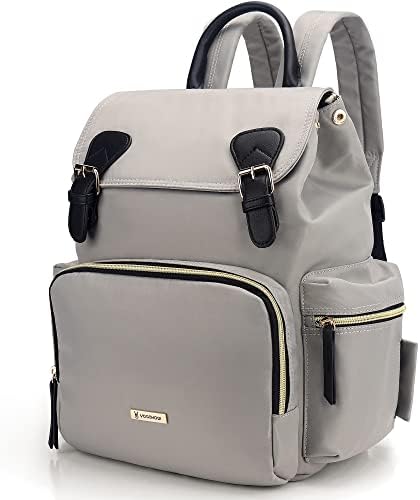VS VOGSHOW ruksak od pelena, multifunkcijski elegantna torbi za bebe sa križnim remenom, izdržljivom velikom bojnskom torbom