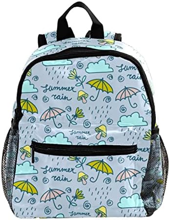VBFOFBV PUTOVANJE ruksaka, backpack laptop za žene muškarci, modni ruksak, crtani kišobran ljetna kiša