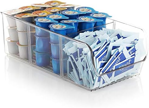 StorageBud organizacija ostave i ostava - kante za organizatore frižidera - Slaganje prozirni frižider & kante za organizatore zamrzivača
