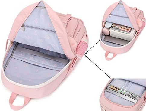 Klasični dijamantski školski ruksak za djevojčice ruksak slatka torba za knjige Kawaii Školska torba Anime koledž ruksak za tinejdžerke