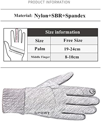 N / A zimske muške rukavice otporne na vjetar i tople rukavice sa ekranom osjetljivim na dodir prozračne muške rukavice za vožnju