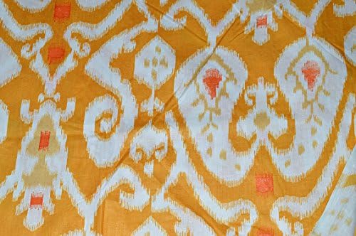 by Yard Batik Hand Block Print Fabric Handmade New Sanganeri Hand Block Print Fabric Cotton Fabric Multi Color Pure Cotton Fabric