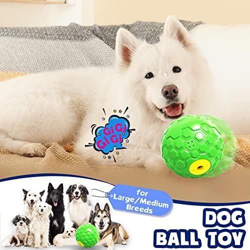 TwinkoPat pse puzzle igračke GIGGLE kuglice za pse Trudite se igračke za izdavanje, obogaćivanje puzzle lopta za veliku srednju pasminu,