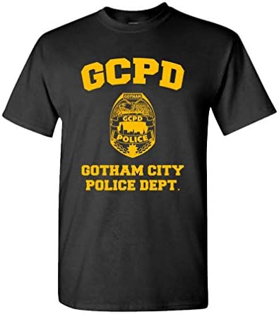 GCPD Gotham City Police Department-Arkham Game-Mens Cotton t-Shirt