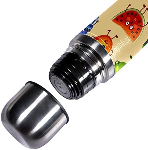 SDFSDFSD 17 oz Vakuum izolirane boce od nehrđajućeg čelika Sportska kavana Putna krigla FIRESNA Koža omotana BPA besplatno, smiješno