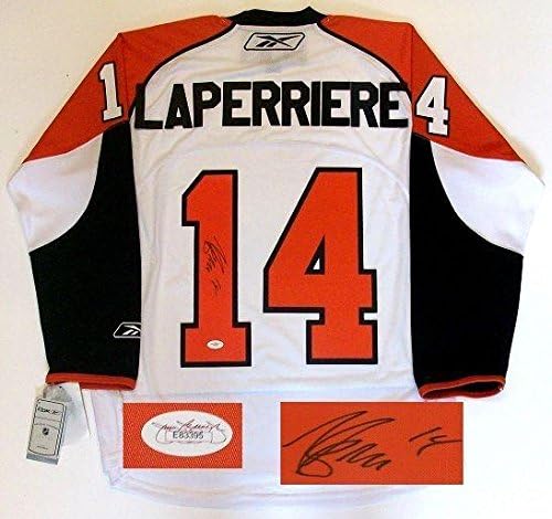 Ian Laperriere Potpisan letači 2010 Cup Jersey JSA W - autogramirani NHL dresovi