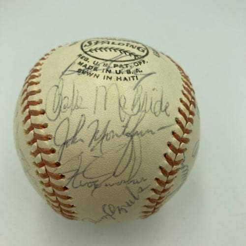 1976. All Star Game Team potpisao je nacionalnu ligu Baseball 32 Sigs JSA COA - autogramirane bejzbol