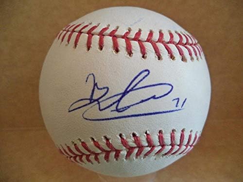 Michael Almanzar državljani / tigrovi potpisali su autogramirani M.L. Baseball w / coa