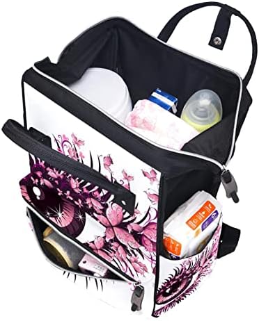 Ženski očni leptir pelena ruksak backpack baby peppy promjene torbe s više funkcija Veliki kapacitet putne torba