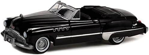 1949 Roadmaster konvertibilna crna metalik crna Bandit serija 27 1/64 Diecast Model automobila kompanije Greenlight 28110 a