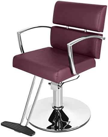 Eastmagic salonska stolica za frizera Hidraulična kozmetička stolica okretna za 360 stepeni berberska stolica za šišanje salonske