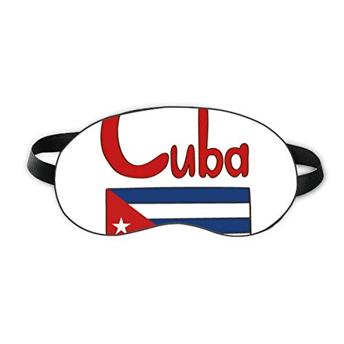 Kuba Nacionalna zastava Crveni plavi uzorak Slee Slee Shield Shield Soft Night Shadeok pokrivač