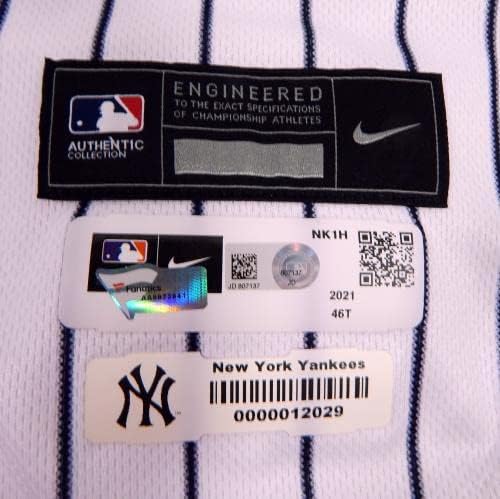 2021 New York Yankees 80 Igra Izdana bijela Jersey 16. patch 46 DP28947 - Igra Polovni MLB dresovi