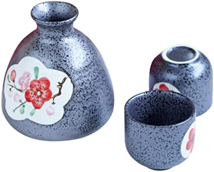 Garnieck setovi za večeru pribor za večeru Porculans sake set japanskog stila Boce sačene čaše cvijeća uzorak japanske čaše za vino